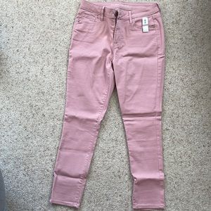 Old Navy Rockstar skinny jeans in pale pink